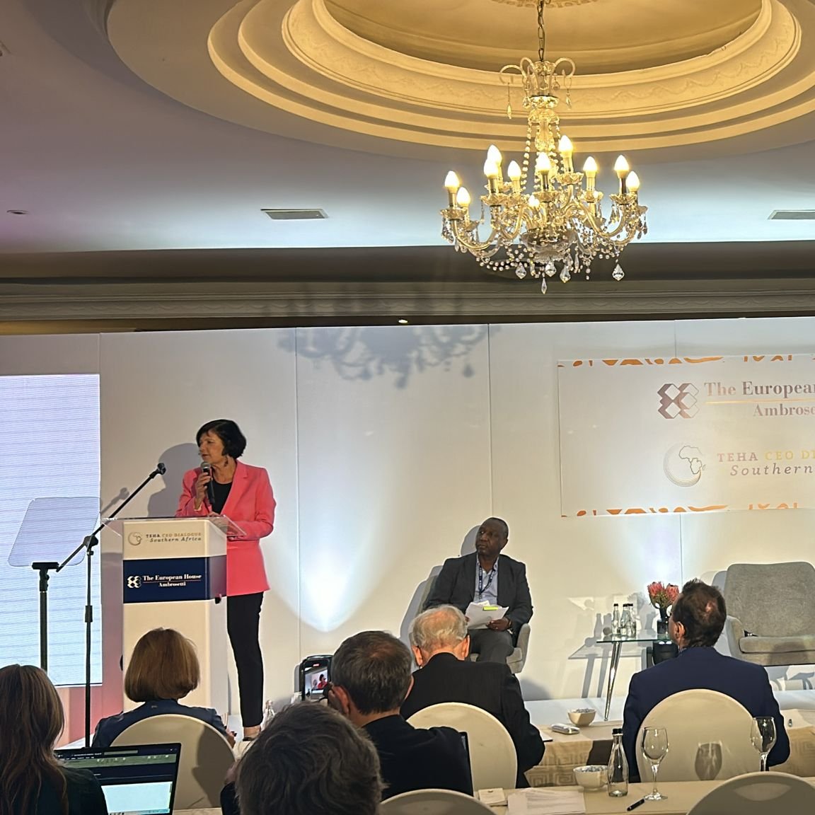 The European House - Ambrosetti (@ambrosetti_) on Twitter photo #CEOSA24
There is a growth of alternative exit points for goods and services in Africa. Moreover, the Trans-Kalahari and Lobito Corridor open new possibilities of connection and transport within the African continent
<a href="/BarbaraCreecy_/">Minister of Environment, Forestry & Fisheries 🇿🇦</a> Minister of Transport @DoTransport #CEOSA24
There is a growth of alternative exit points for goods and services in Africa. Moreover, the Trans-Kalahari and Lobito Corridor open new possibilities of connection and transport within the African continent
<a href="/BarbaraCreecy_/">Minister of Environment, Forestry & Fisheries 🇿🇦</a> Minister of Transport @DoTransport