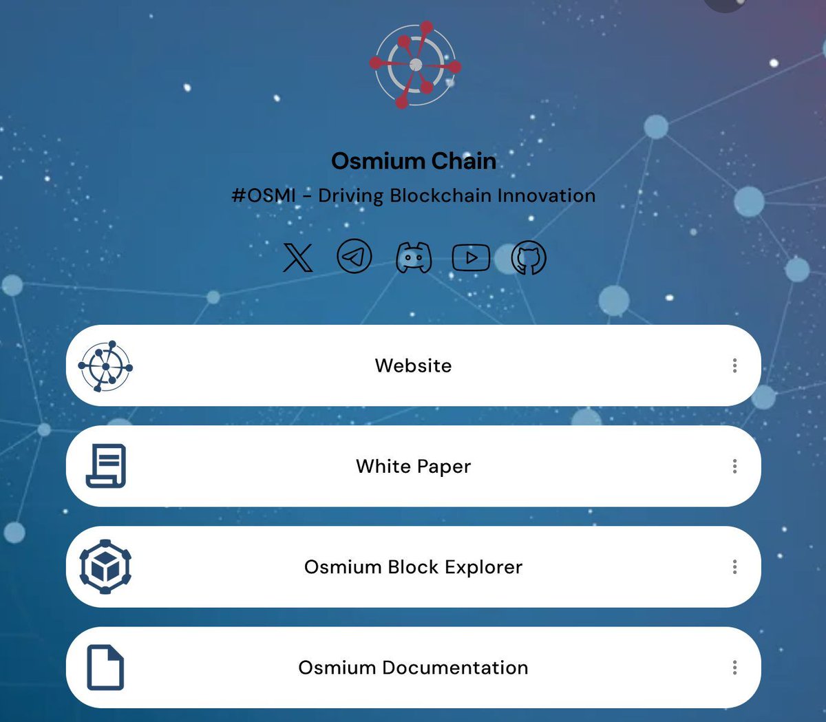 Osmium Chain tweet media