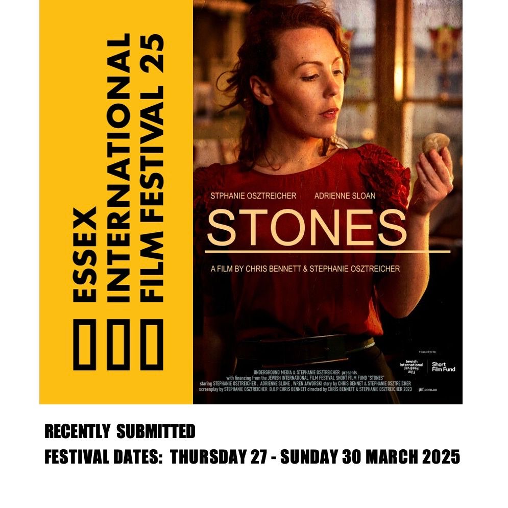 ANOTHER RECENT SUBMISSION! 

"STONES" - A Film Submitted by Chris Bennett and @stephanie.osztreicher.movement 

We want your films! Loads of time to submit before our late deadline on the 1st of December!  

#filmfestival  #essex  #creatives