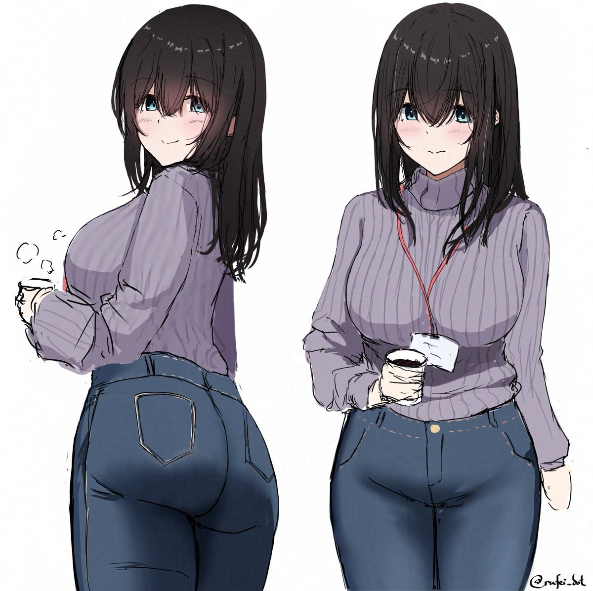 冬服文香ラフ(´Д` ) https://t.co/pgB2OFYBLB