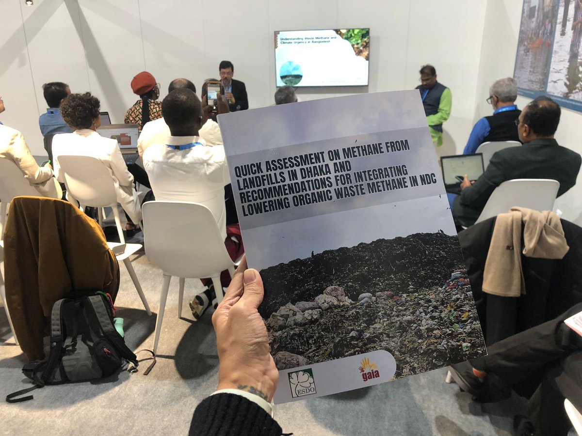 At COP29, *GAIA*hosted key events on methane reduction &amp;  climate finance for environmental justice. A special moment: C Jayakumar, Thanal’s Executive Director, spoke at the Bangladesh Pavilion side event, emphasizing community-driven efforts for climate action.