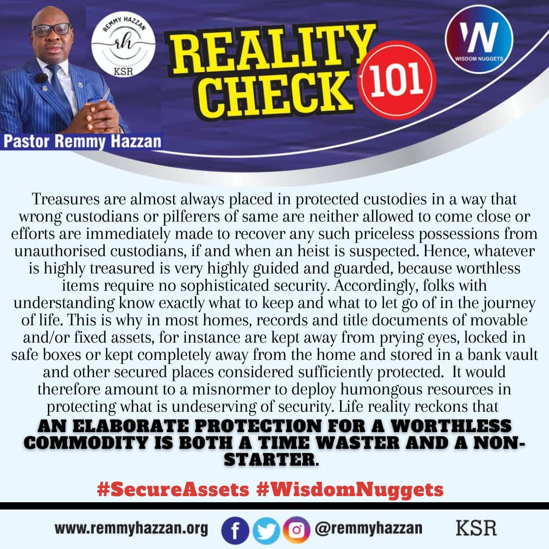 remmyhazzan's tweet image. #SecureAssets #WisdomNuggets