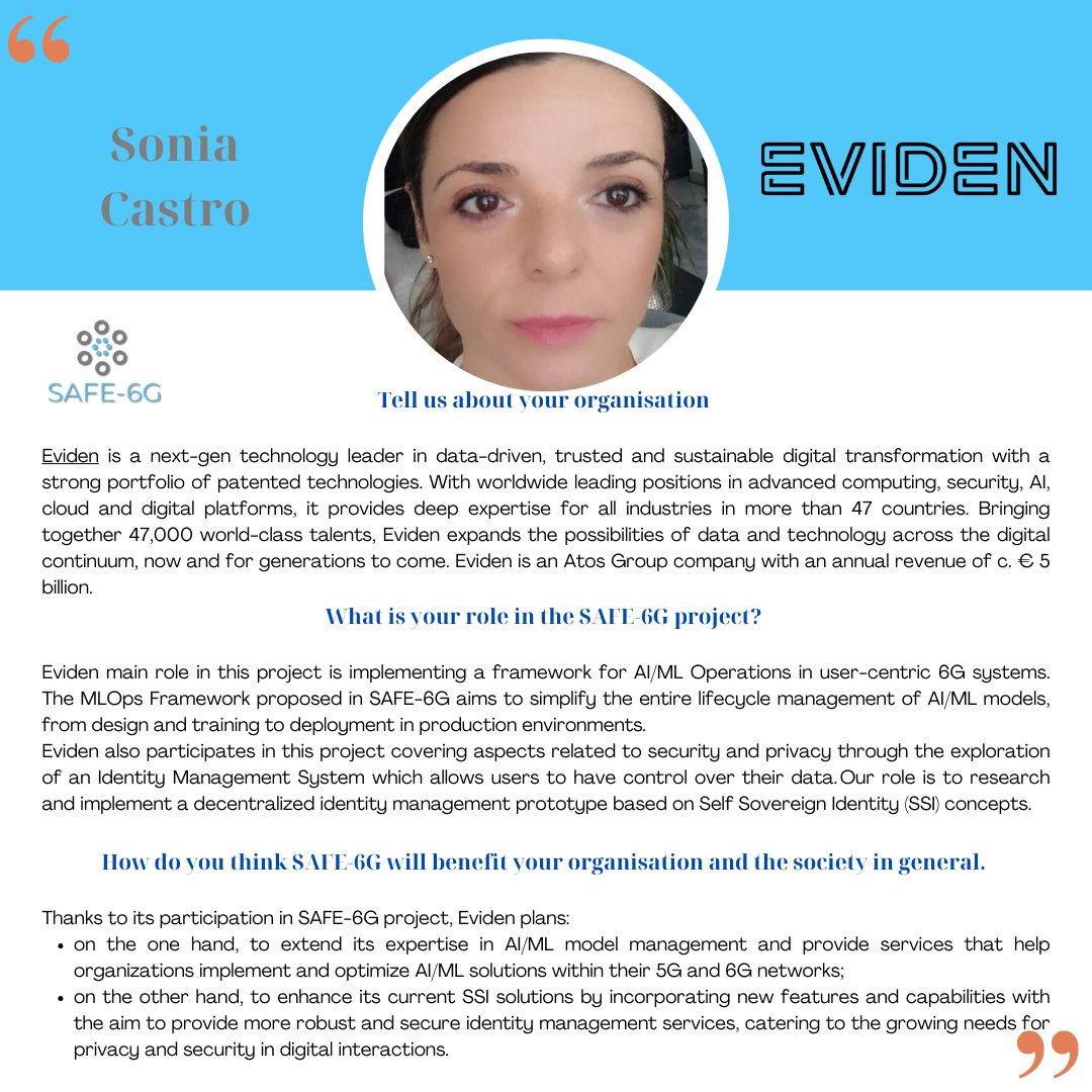 SAFE-6G project tweet media