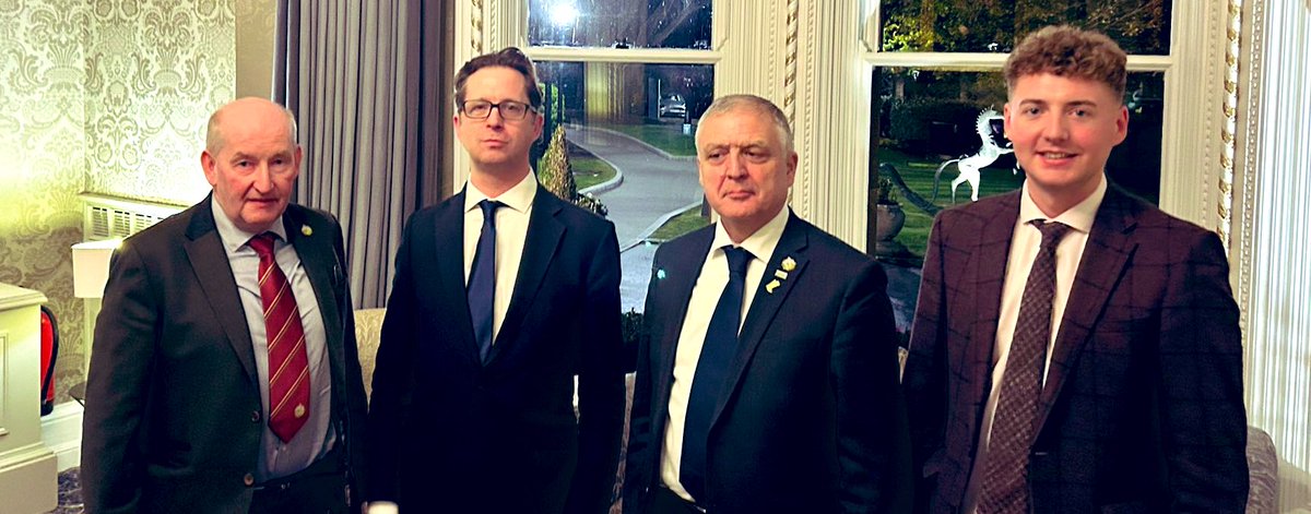 alexburghart's tweet photo. Important meeting with @UFUHQ last night in #Belfast - heard about the anger and dismay at Labour’s planned Family Farms Tax
@KemiBadenoch has pledged that the @Conservatives will reverse this pernicious and destructive tax
#ShadowNorthernIreland https://t.co/ru5yKqARtg