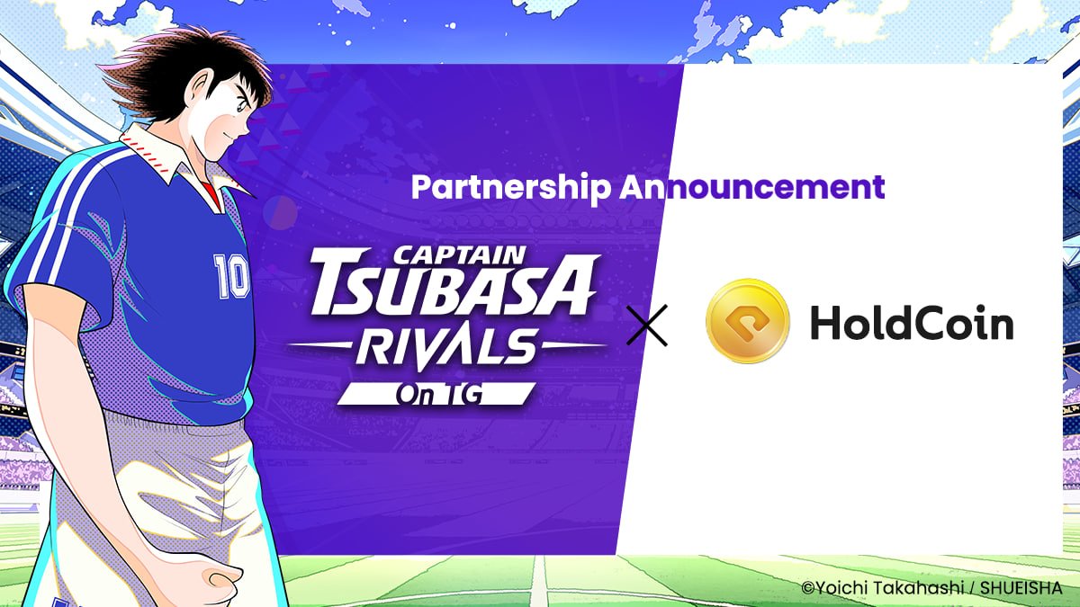 🪙 <a href="/HoldCoinGo/">HoldCoin</a> x <a href="/TsubasaRVonTG/">Captain Tsubasa -RIVALS- | Mini App</a>⚽️

We are thrilled to announce our partnership with #Holdcoin. Get ready for amazing rewards and game-changing opportunities💰⚽️

🪙About HoldCoin:
Hold To Earn!
If you can't hold, you won't be rich!
Keep holding and let $HOLD fill your wallet!