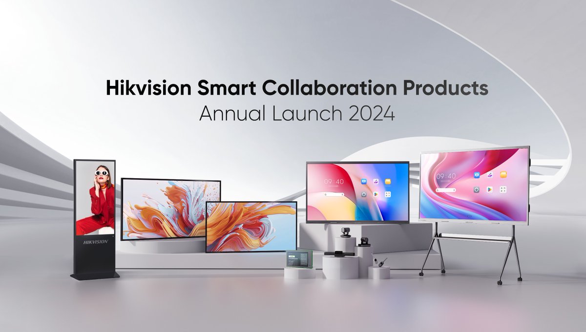 HikvisionHQ's tweet photo. Hikvision unveiled its fully upgraded smart collaboration business. The event showcased a range of innovative products designed to transform collaboration in education, meetings, retail, and more.
Read more: https://t.co/0RckxzdQb7
#Hikvision #SmartCollaboration #IFPD #WonderHub https://t.co/zqf8E1sAou