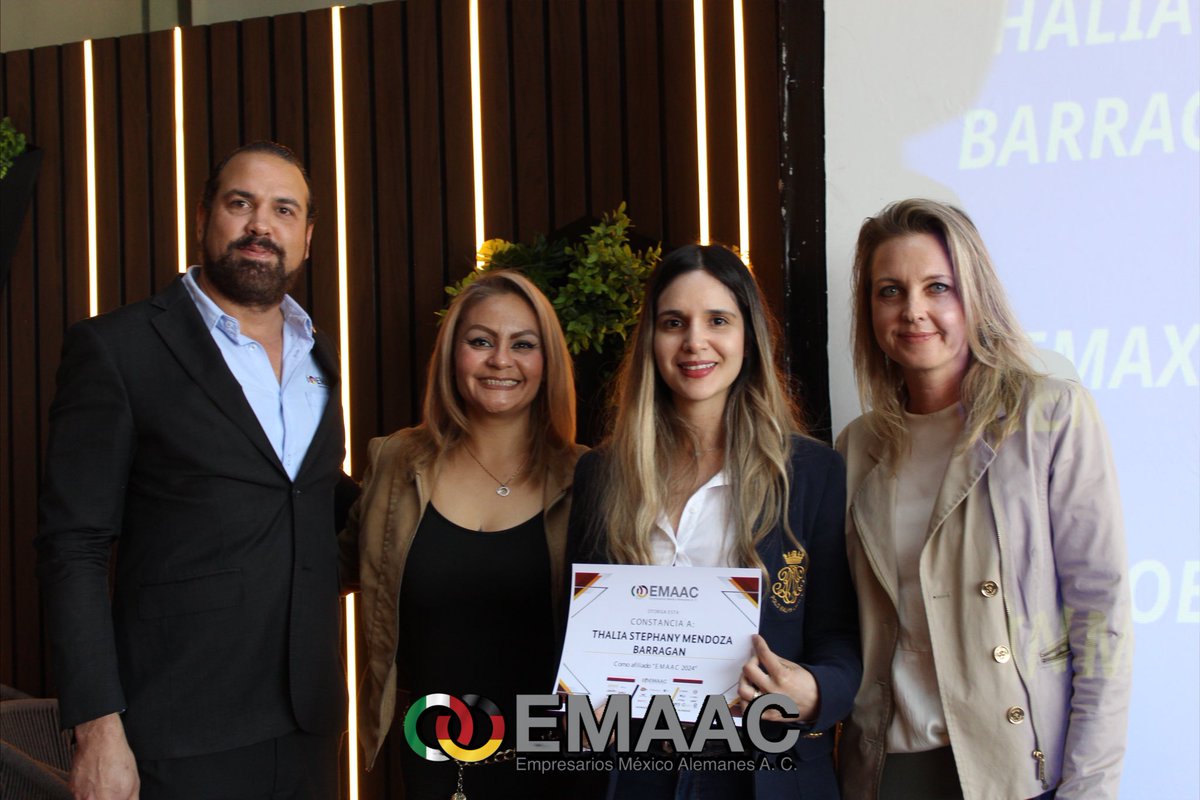 Emaac_oficial's tweet photo. Presentamos los resultados que #EMAAC genera a las empresas, los estados de la república que cubrimos, sectores que atendemos, misiones comerciales y ventas generadas entre afiliados, como parte de los logros obtenidos en nuestra AC. https://t.co/er9kz3W8ix