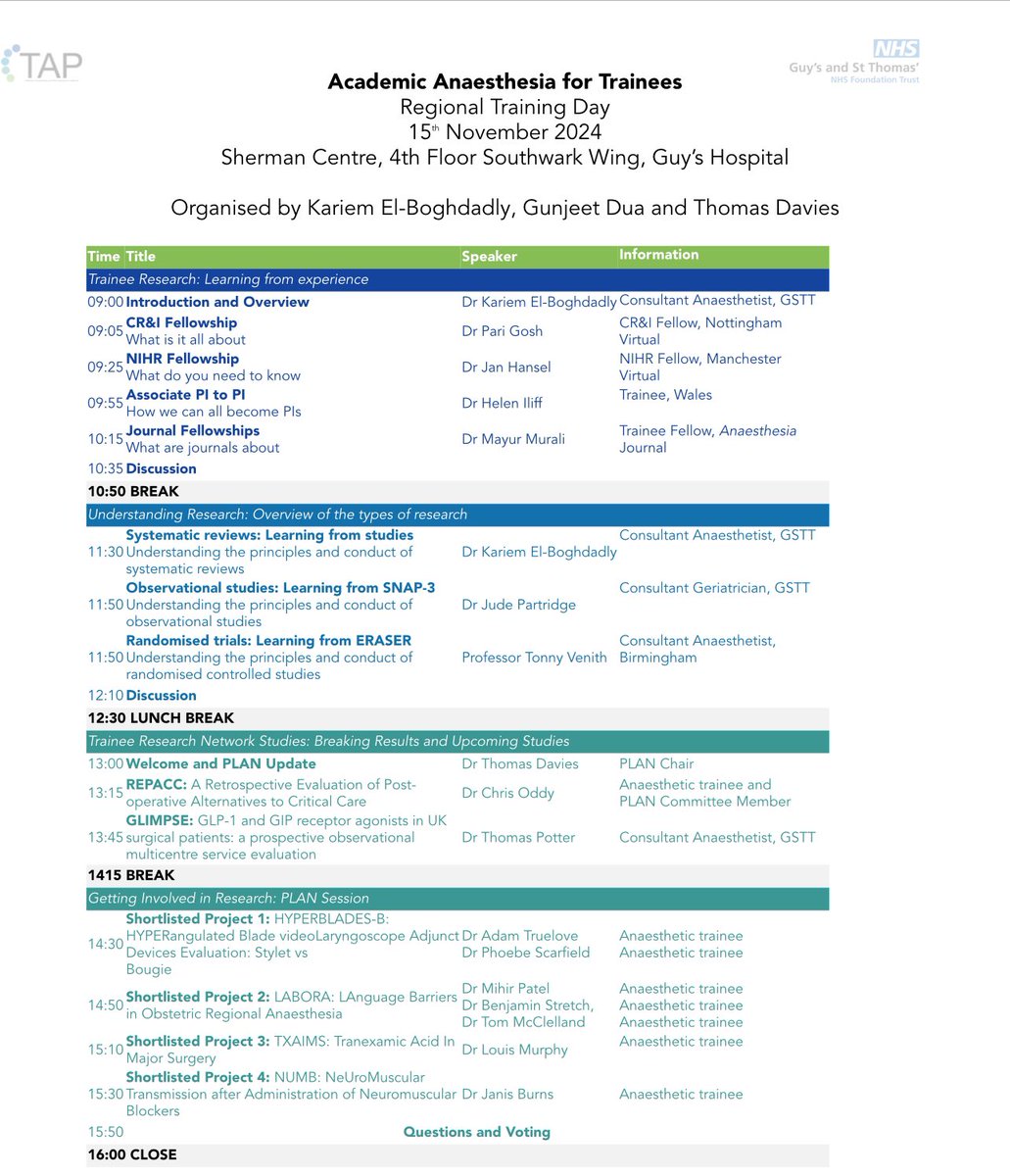 Gunjeet Dua (@gunjeet99) on Twitter photo <a href="/elboghdadly/">Kariem</a> starting the #AcademicAnesthesia day for trainees! A full lineup of research, fellowships, trainee research networks and maybe a little caffeine! #AnesthesiaResearch #FutureOfAnesthesia <a href="/VirtueOfNothing/">Jan Hansel</a> <a href="/iliff_helen/">Helen Iliff</a> <a href="/dannyjnwong/">Danny Wong (้ปๆฐธๅนด)</a> <a href="/Anaes_Journal/">๐๐ฏ๐ข๐ฆ๐ด๐ต๐ฉ๐ฆ๐ด๐ช๐ข</a> <a href="/GSTTanaesthesia/">GSTT Anaesthesia</a> <a href="/elboghdadly/">Kariem</a> starting the #AcademicAnesthesia day for trainees! A full lineup of research, fellowships, trainee research networks and maybe a little caffeine! #AnesthesiaResearch #FutureOfAnesthesia <a href="/VirtueOfNothing/">Jan Hansel</a> <a href="/iliff_helen/">Helen Iliff</a> <a href="/dannyjnwong/">Danny Wong (้ปๆฐธๅนด)</a> <a href="/Anaes_Journal/">๐๐ฏ๐ข๐ฆ๐ด๐ต๐ฉ๐ฆ๐ด๐ช๐ข</a> <a href="/GSTTanaesthesia/">GSTT Anaesthesia</a>