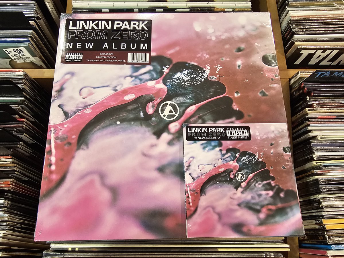 #NewMusicAlert #NewMusicFriday #newalbum from <a href="/linkinpark/">LINKIN PARK</a> #FromZero #FromZeroListeningParty #FromZeroWorldTour #FromZeroSpoilers available on CD and vinyl in store now <a href="/ShowcaseCumbria/">Showcase Cumbria</a> <a href="/TheLanesSC/">The Lanes Shopping</a>