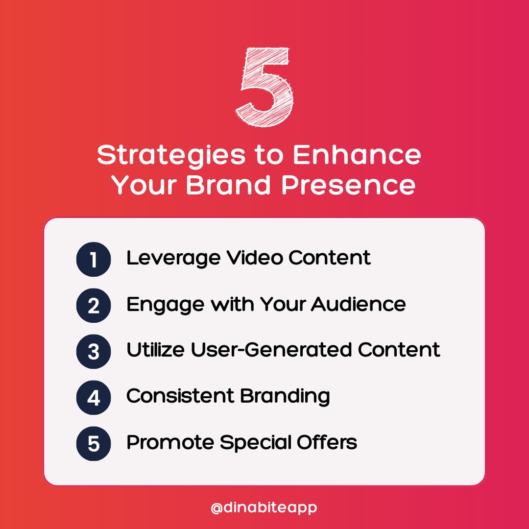 🚀 Implement these tips today with Dinabite to streamline your social media management and maximize your brand’s impact!

dinabite.ai/features/

#SocialMediaTips #SmallBusinessMarketing #AiMarketing