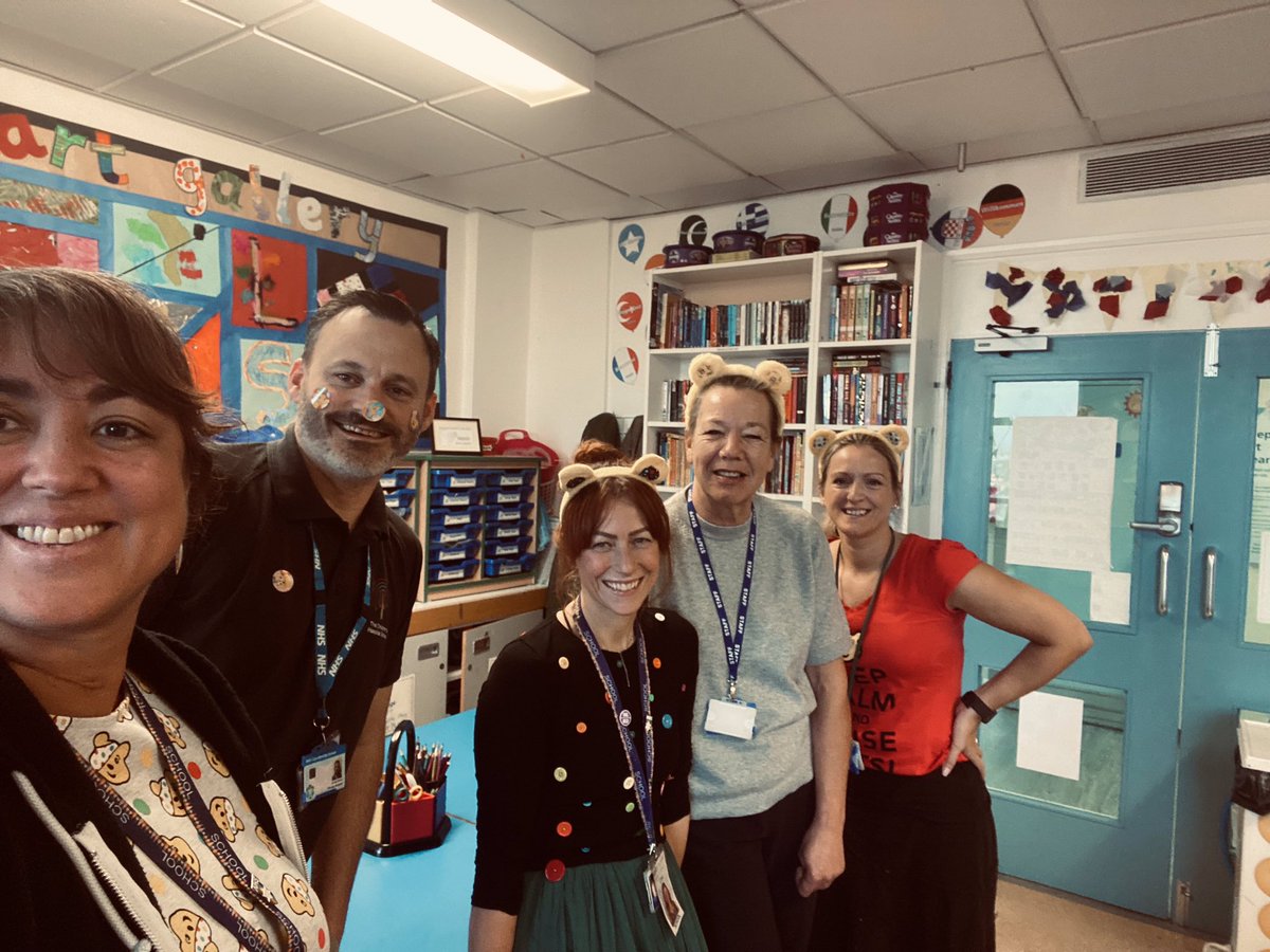 Children’s Hospital School - LRI (@lrischool) on Twitter photo Bringing a bit of Children In Need to the wards today.
#FridayFeeling <a href="/BBCCiN/">BBC Children in Need</a> #ChildreninNeed Bringing a bit of Children In Need to the wards today.
#FridayFeeling <a href="/BBCCiN/">BBC Children in Need</a> #ChildreninNeed