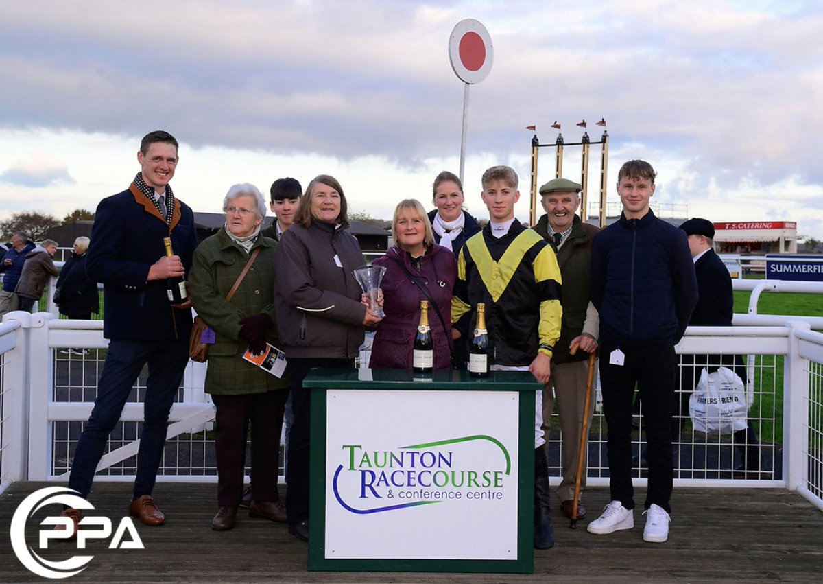 PPA Sports Content (@ppauk) on Twitter photo Race 5 Winner, <a href="/TauntonRacing/">Taunton Racecourse & Conference Centre</a>, School For Scandal ridden by Taylor Fisher for Trainer, <a href="/TickleJoe/">joe tickle</a>
<a href="/wmnsport/">WMN Sport</a> <a href="/somlivesport/">Somerset Live Sport</a> <a href="/HiggsonHorses/">Martin Higgs</a> <a href="/WMNHorses/">WMN Horses</a> Race 5 Winner, <a href="/TauntonRacing/">Taunton Racecourse & Conference Centre</a>, School For Scandal ridden by Taylor Fisher for Trainer, <a href="/TickleJoe/">joe tickle</a>
<a href="/wmnsport/">WMN Sport</a> <a href="/somlivesport/">Somerset Live Sport</a> <a href="/HiggsonHorses/">Martin Higgs</a> <a href="/WMNHorses/">WMN Horses</a>