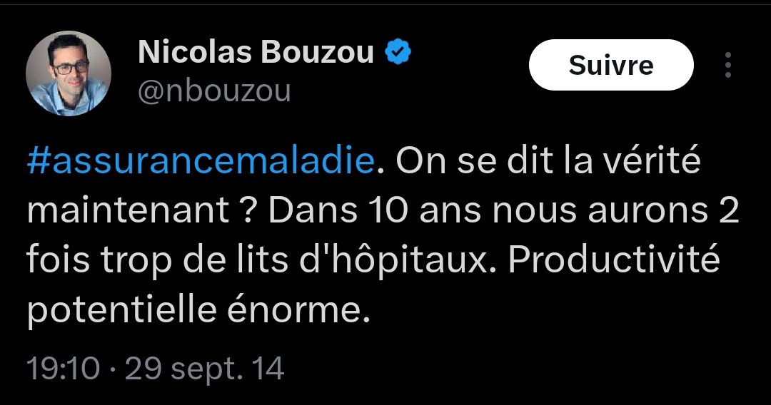 Dr_Zoe_'s tweet photo. Un patient atteint d'un grave cancer s'est dégradé, on est vendredi, pas de place, il faut qu'il aille aux urgences pour attendre des jours, il n'en peut plus et m'a demandé en larmes de le "buter".

Je suis blindée avec mon métier, mais ce matin j'ai envie de pleurer de rage. https://t.co/8qBnOyXR7r