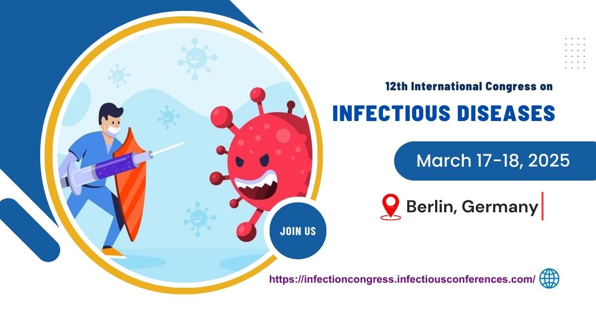 candy43624318's tweet photo. "Infection Congress 2025: #PresentationOpportunitiesNowOpen – Protecting Patients Together"We are pleased to announce the upcoming 12th International Congress on Infectious Diseases, taking place from March 17-18, 2025, in Berlin, Germany.#NetworkingOpportunities #IndustryInsight https://t.co/HHTpR0kFqc
