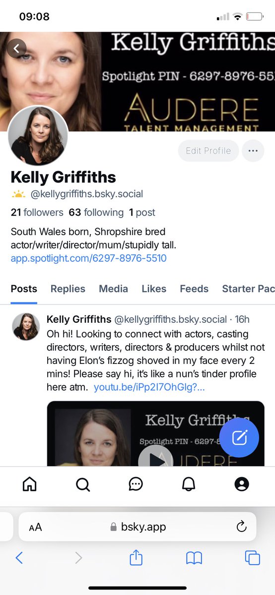Kelly Griffiths tweet media