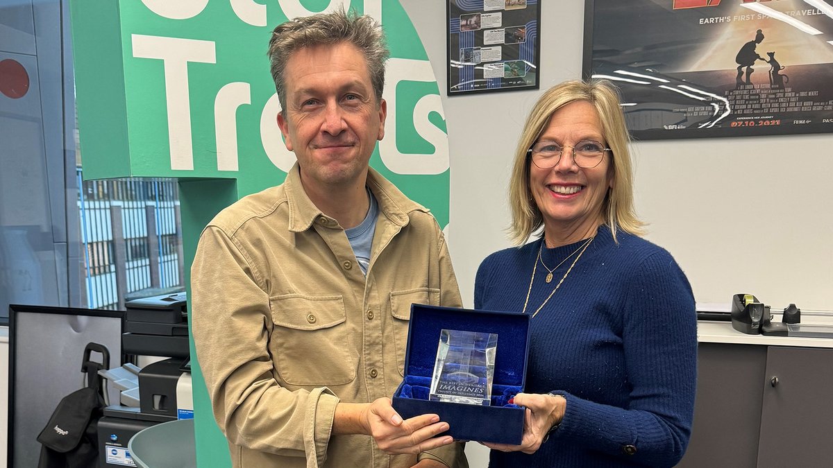 The Best in Heritage (@bestinheritage) on Twitter photo #TBIH2024 IMAGINES Project of Influence Award trophy finally in the hands of Will Saunders and Amanda Murphy from <a href="/StoryFutures/">StoryFutures</a>.
Congrats to the entire StoryTrails team for pushing boundaries and bringing stories to life in such groundbreaking ways. 🏆 #TBIH2024 IMAGINES Project of Influence Award trophy finally in the hands of Will Saunders and Amanda Murphy from <a href="/StoryFutures/">StoryFutures</a>.
Congrats to the entire StoryTrails team for pushing boundaries and bringing stories to life in such groundbreaking ways. 🏆