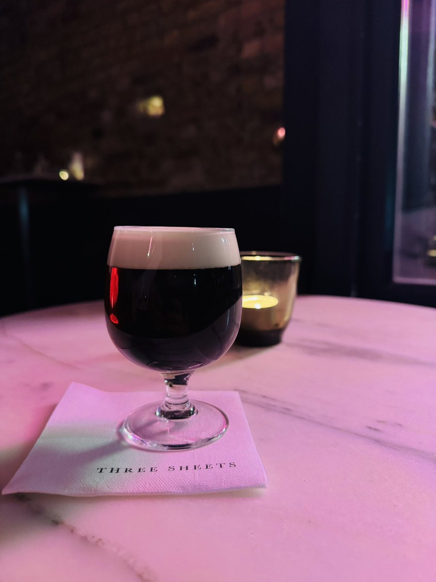 Alright, the cocktails in London are actually fuckin’ dope. Need to get back and sample the other spots in Dalston but Three Sheets blew me away.