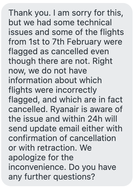 #Ryanair