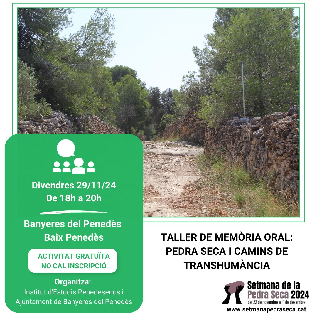 Setmana de la Pedra Seca tweet media