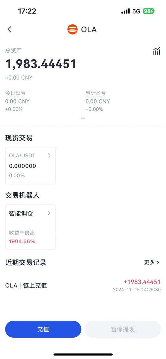 Cryptoppr's tweet image. $Ola空投已到位，猪脚饭有吗
