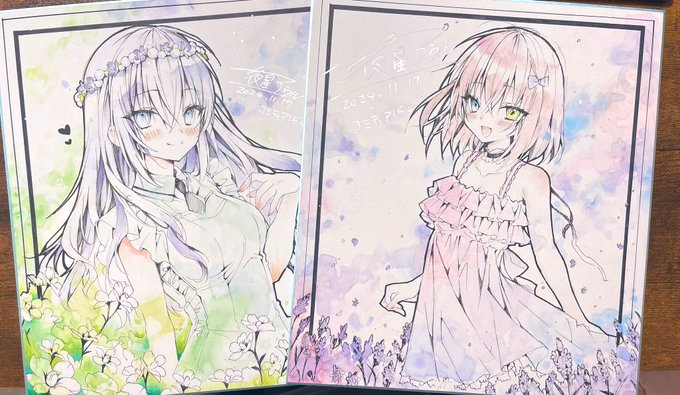 日曜日のコミティア参加します◎
(通販は今月いっぱいまで受け付けてます😊)
色紙も持っていきますのでこちらもよろしくお願いします〜!🙏🏻✨ 