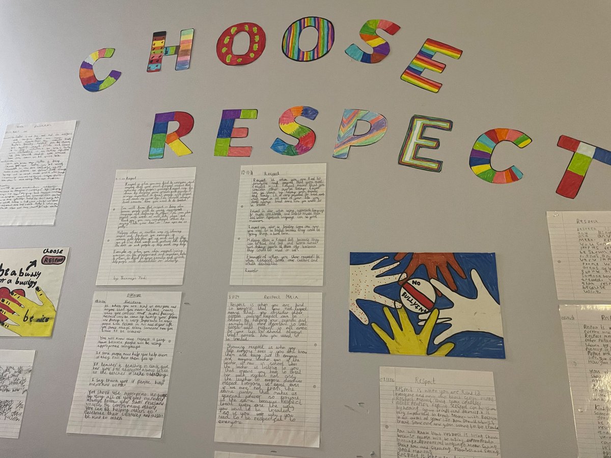 We have been working hard to promote anti-bullying week. We wore odd socks to celebrate our individuality, wrote info reports on Respect and created LGBTQI+ friendly and anti-bullying posters.