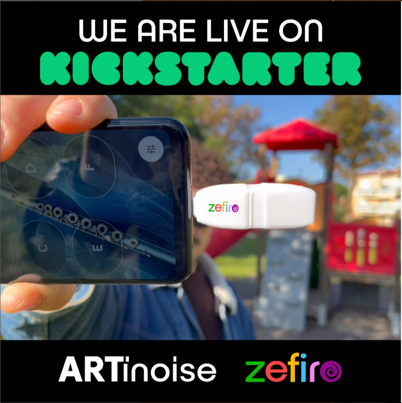 Transform your phone into a musical instrument with ZEFIRO! Help us making ita reality by supporting our campaign here:
kickstarter.com/projects/artin…

#zefiro #artinoise #smartphone #innovative #trending #crowdfunding #breathcontroller #kickstarter