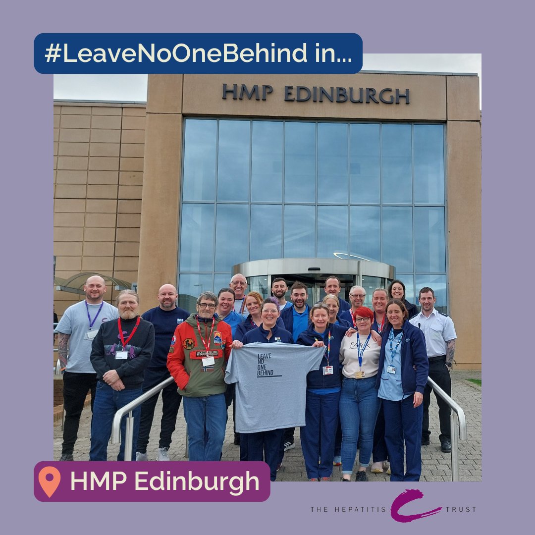 The Hepatitis C Trust (@hepatitisctrust) on Twitter photo Last week, we wrapped up our very first Scottish prison High-Intensity Test and Treat (HITT) event at HMP Edinburgh, testing 798 people in 2.5 days! 🙌
Thank you to <a href="/NHS_Lothian/">NHS Lothian</a> and <a href="/scottishprisons/">Scottish Prison Service</a> for working with us on this collaborative project! Last week, we wrapped up our very first Scottish prison High-Intensity Test and Treat (HITT) event at HMP Edinburgh, testing 798 people in 2.5 days! 🙌
Thank you to <a href="/NHS_Lothian/">NHS Lothian</a> and <a href="/scottishprisons/">Scottish Prison Service</a> for working with us on this collaborative project!