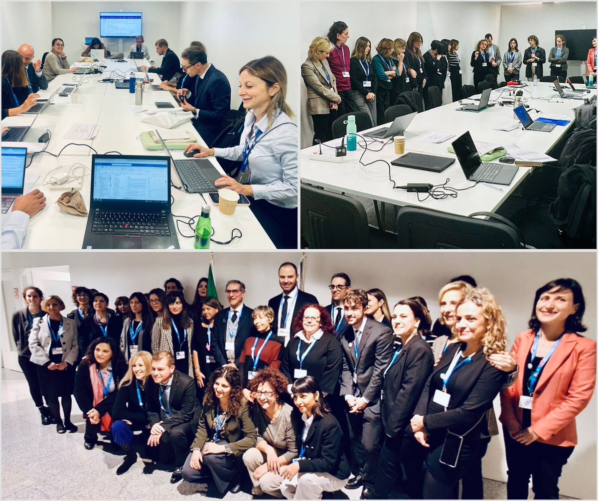 #COP29Baku Italian climate team 💪