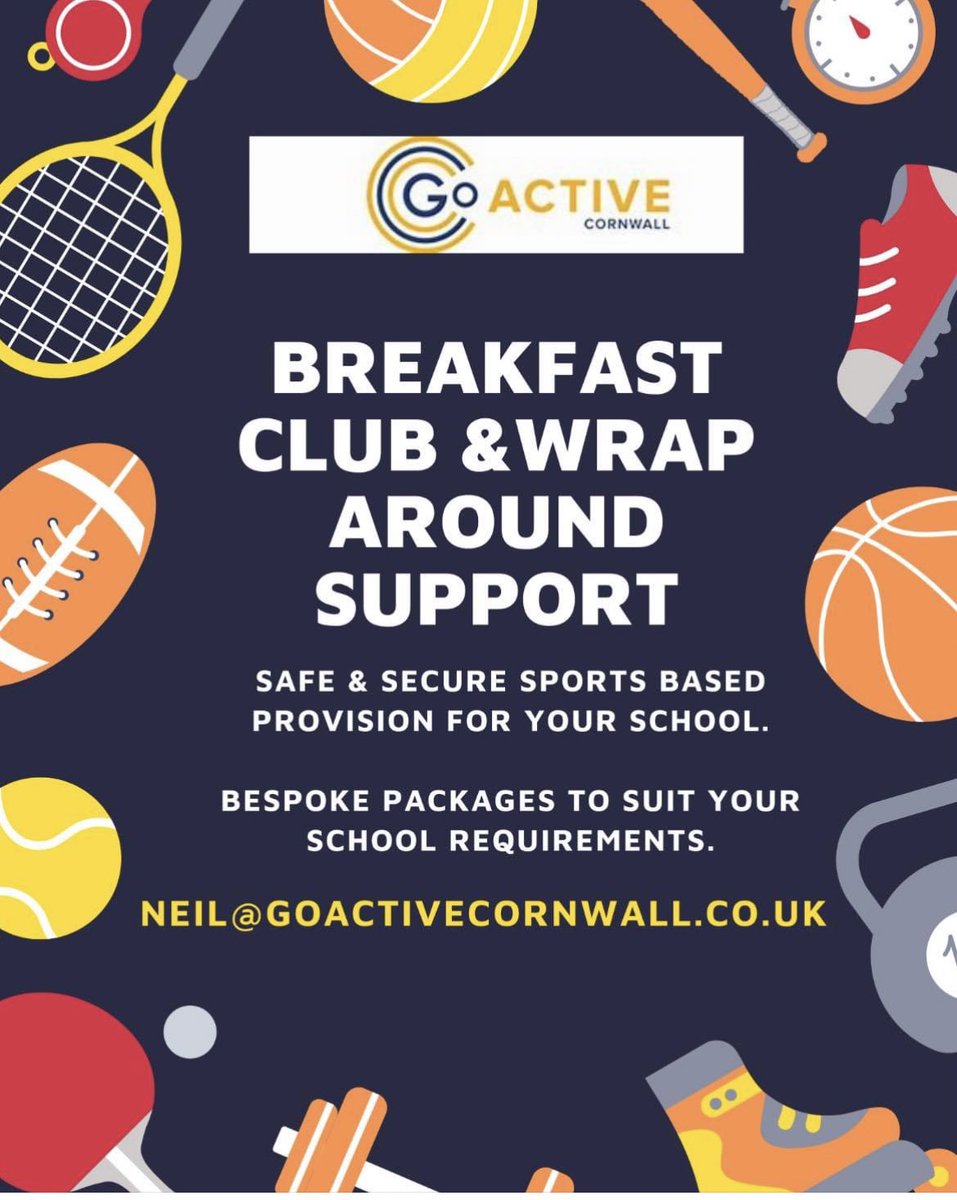 Get in touch if you have any interest in our “before &amp; after” provision. 

#SchoolSport