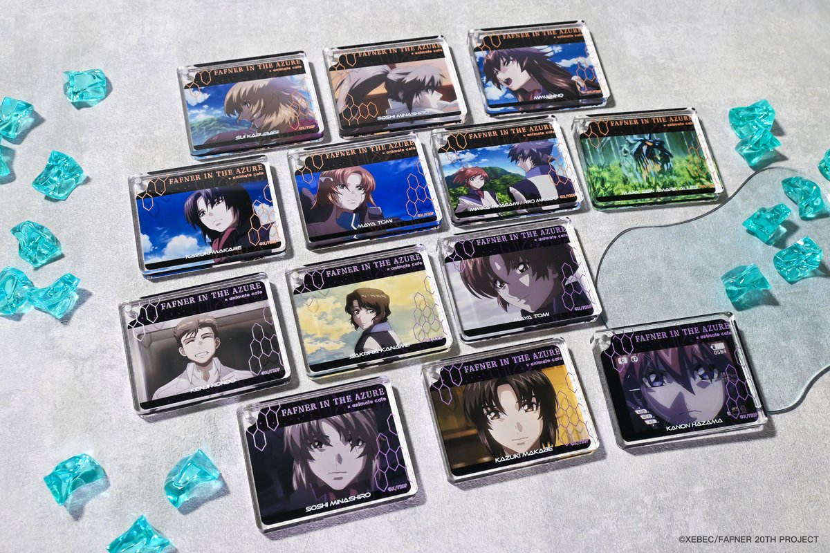 蒼穹のファフナー セガコラボカフェ 限定ノベルティ 6点セット 蒼穹の