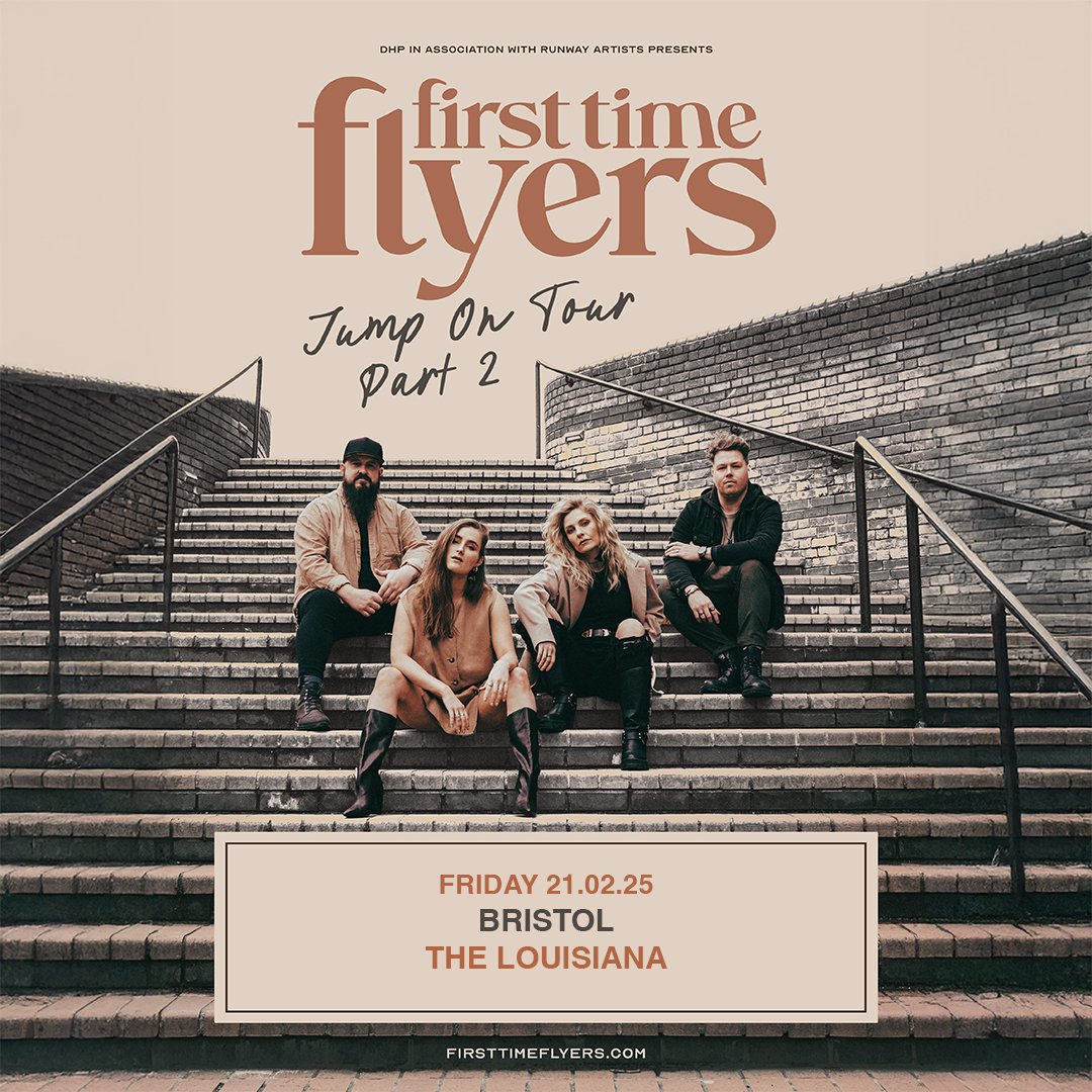 DHP Family (@dhpfamily) on Twitter photo Made up of 4 lead vocalists & multi-instrumentalists with an undeniable ear for feel-good melodies, <a href="/firsttimeflyers/">FIRST TIME FLYERS</a> have just announced shows in Bristol and Nottingham in February!
Tickets are on sale now: tinyurl.com/3tm6z978 Made up of 4 lead vocalists & multi-instrumentalists with an undeniable ear for feel-good melodies, <a href="/firsttimeflyers/">FIRST TIME FLYERS</a> have just announced shows in Bristol and Nottingham in February!
Tickets are on sale now: tinyurl.com/3tm6z978
