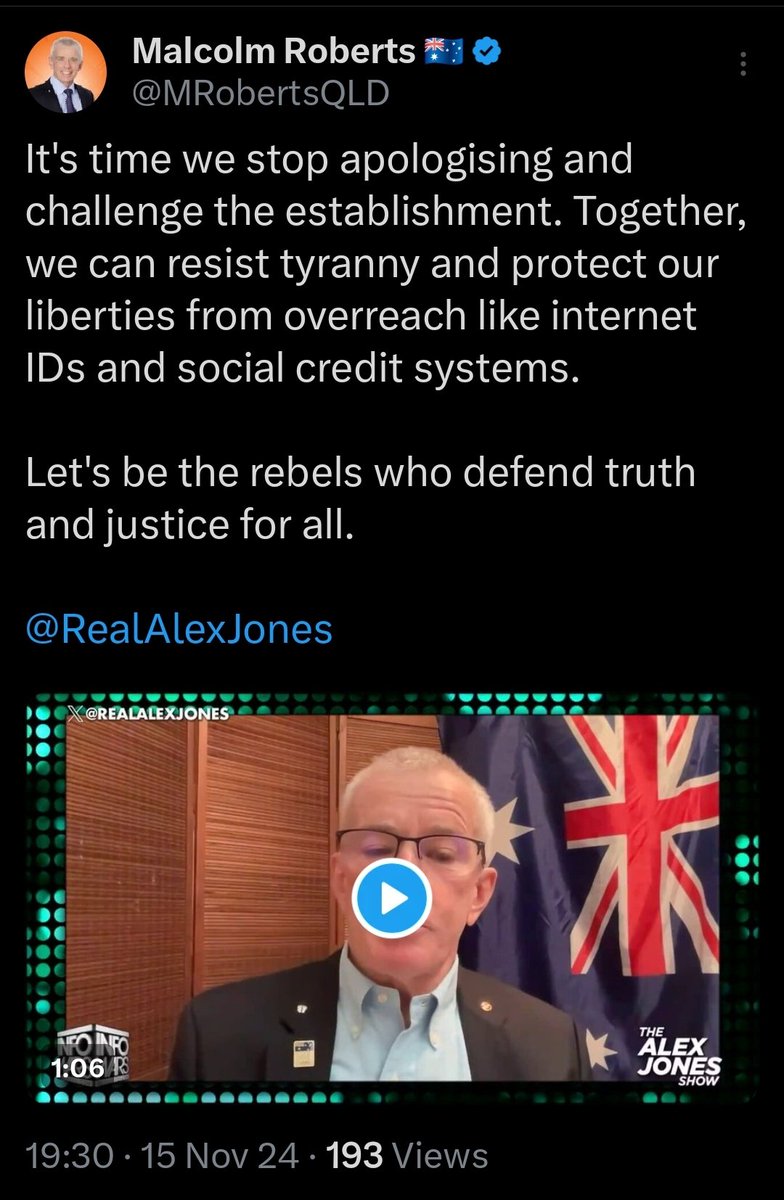TheKennyDevine's tweet photo. Hi @MRobertsQLD
How would you justify using Alex Jones to promote yourself to the parents of the children killed at Sandy Hook?

I know you can't stop yourself from being a piece of shit, but maybe try stopping yourself from being a complete cunt.

Kenny x https://t.co/No1SYXJY2C