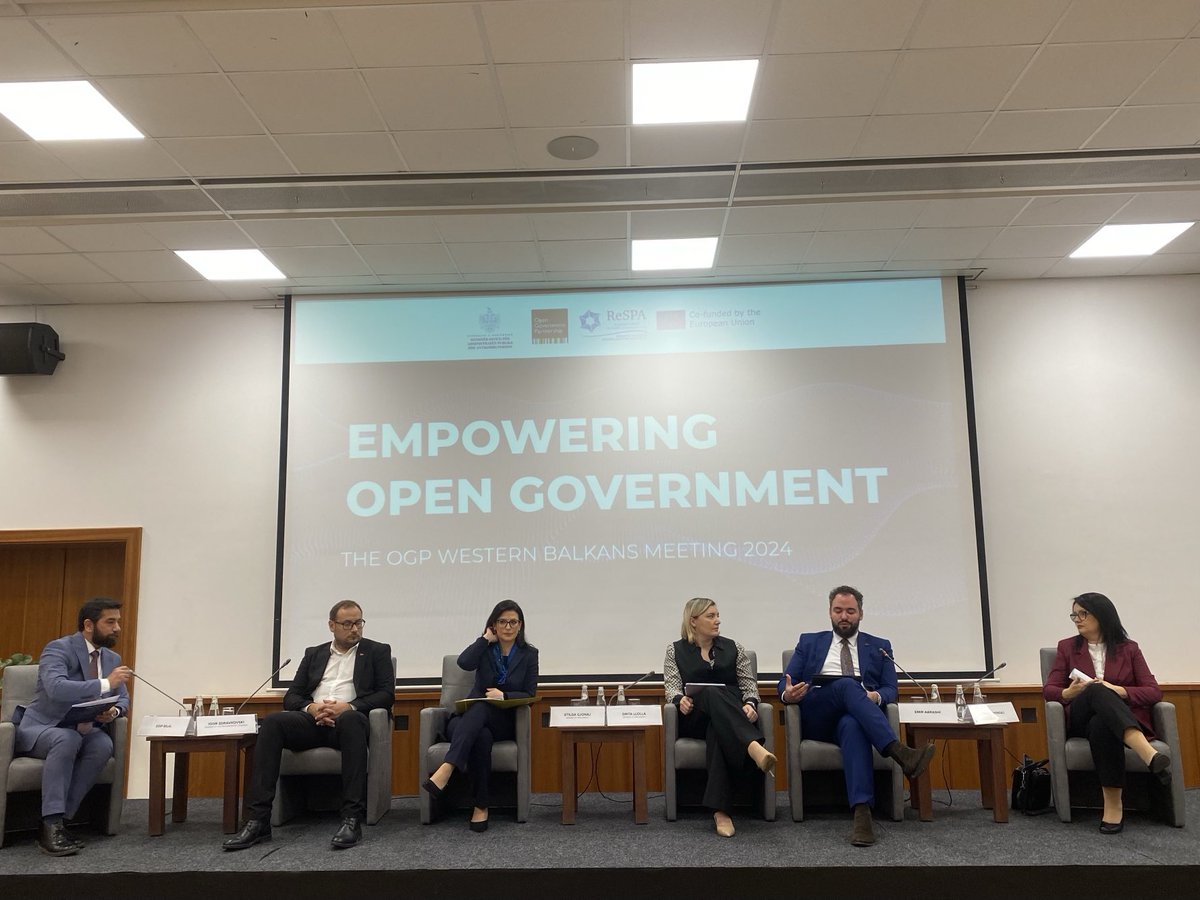 Kristen Sample (@kristensample) on Twitter photo Q: What’s the missing link for #opengovernance? A: Parliamentary oversight highlighted as a critical weakness across the Western Balkans <a href="/opengovpart/">Open Gov Partnership</a> @ndi Q: What’s the missing link for #opengovernance? A: Parliamentary oversight highlighted as a critical weakness across the Western Balkans <a href="/opengovpart/">Open Gov Partnership</a> @ndi
