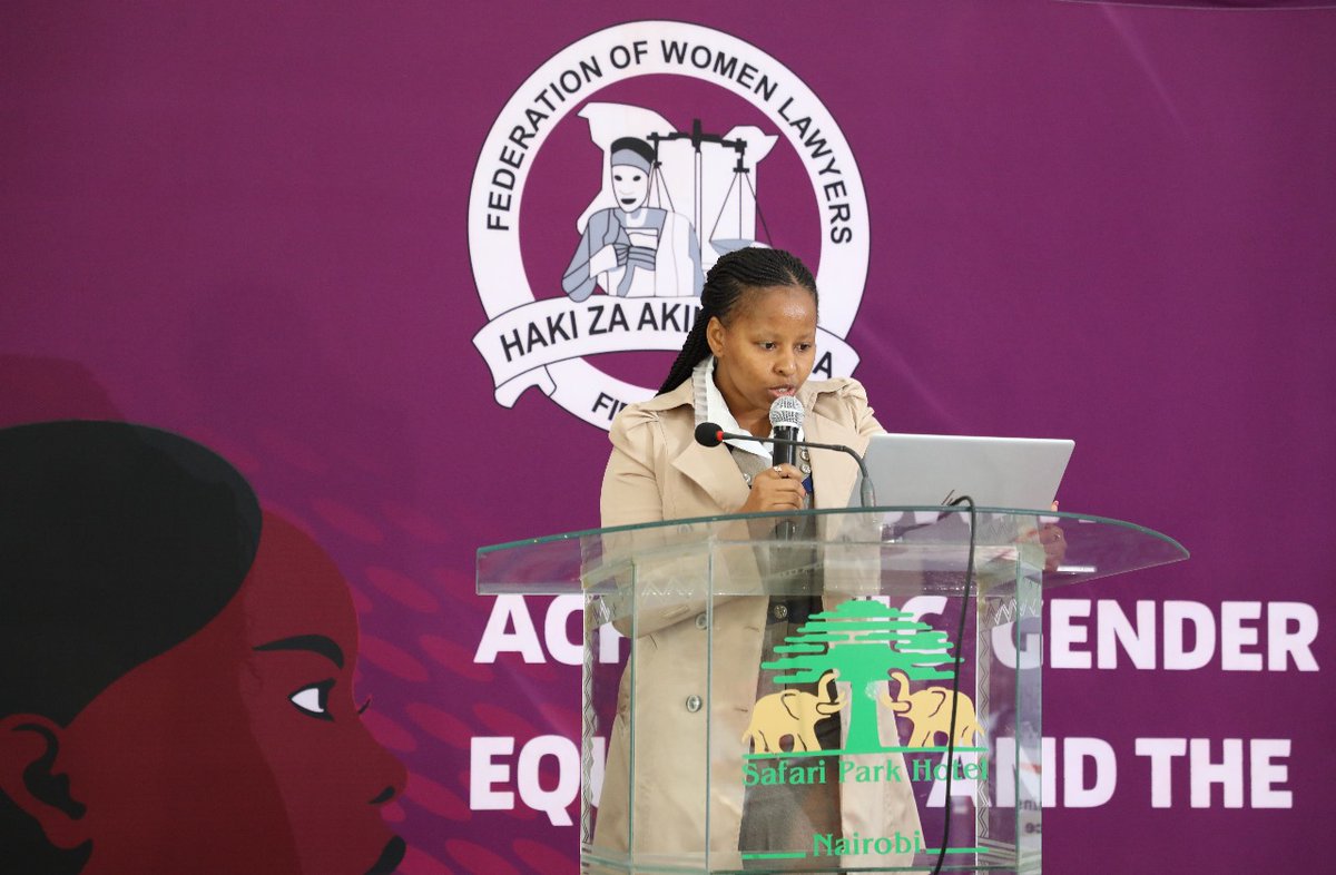 When women sit at the table, better choices are made for society. Creating safe spaces for women &amp; girls is essential not only to ensure their security but also for their empowerment, sharing of ideas to lead, innovate, shape the future, &amp; impact society - Salome Wangari