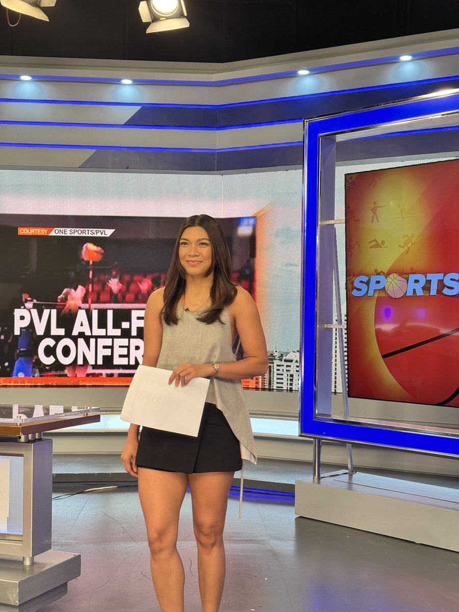 vmgasia's tweet photo. Phenom on the court and in the newsroom 😉🙌🏼 Who else wants to see Alyssa again as a @tv5manila Frontline Pilipinas News Anchor? ❤️

#AlyssaValdez #VMGTalent https://t.co/HnLhi5RSTX
