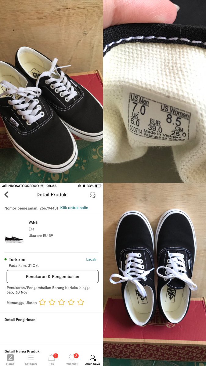 aw_prl's tweet photo. wts VANS ERA ukuran 39
dijual krn kebesaran
beli di zalora, no kw kw 🤩
minat reply/DM yaw 🫶🏻
.
#zonauang #JumatBerkah https://t.co/ZEcKS5dx1g