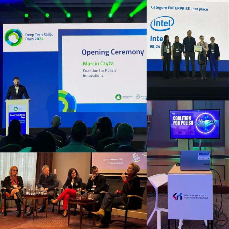 🌍Together with industry leaders and policymakers, we explored the future of #deeptech education! Many thanks to <a href="/eitdeeptech/">EIT Deep Tech Talent</a> and to all the inspiring speakers for pushing forward Europe’s deep tech talent development during #DeepTech Skills Days in Warsaw last week!🙌