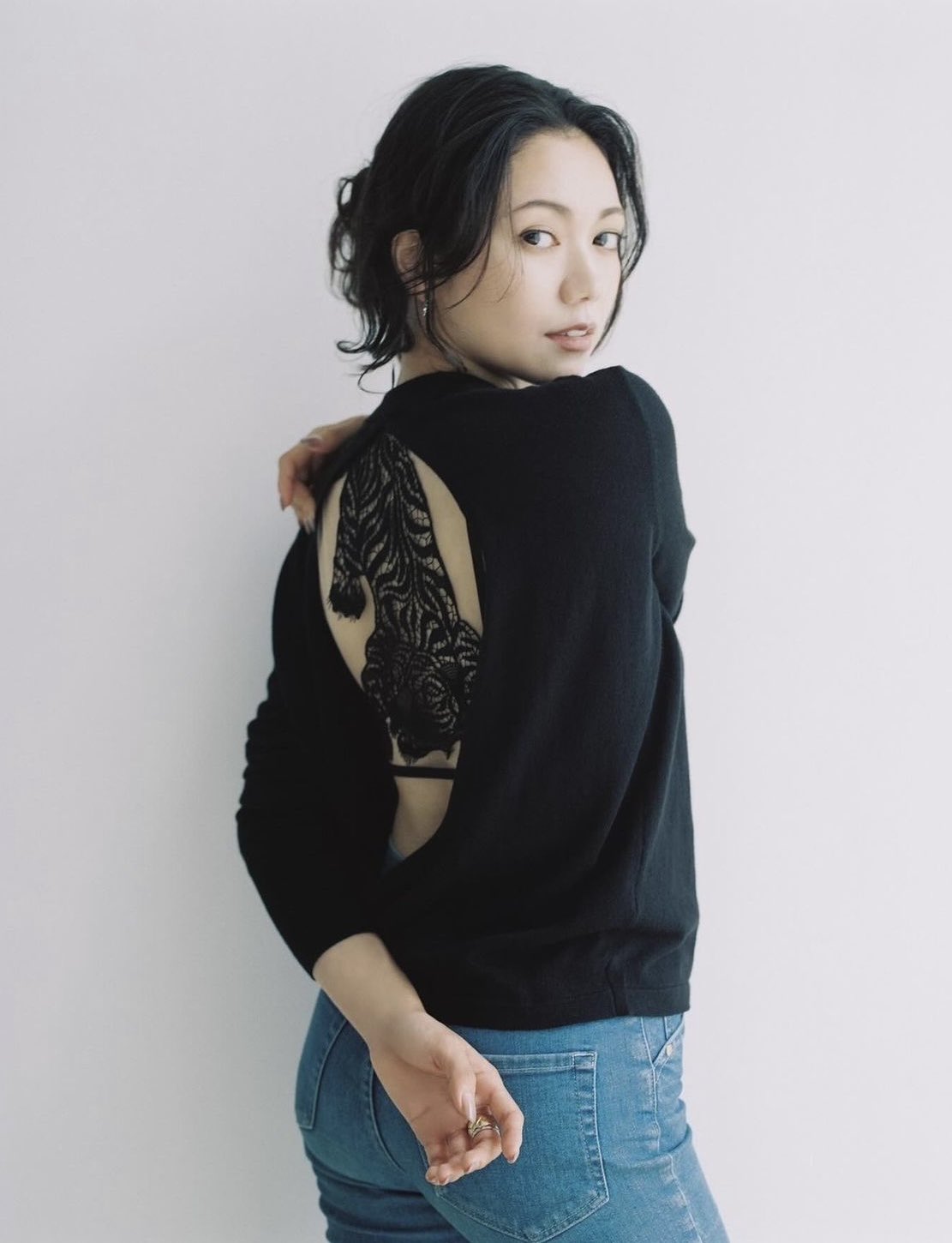 国内発送★VS★ロゴ刺繍入り♡トライアングル ブラレット LIMITED EDITION 刺繍入りトライアングルブラレット - ゴールド