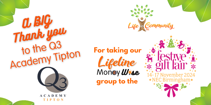 LifeInComTipton's tweet photo. #PrincesEnd #Sandwell #FridayFeeling
We wanted to say a BIG thank you 2 @Q3Tipton 4 being so generous & taking our Lifeline MoneyWise group 2 the @FestiveGift at the NEC today.
Q3 have been working with us over the last few months & this their Xmas gift 2 the group!
@asdaTipton https://t.co/zn94MpCkVw