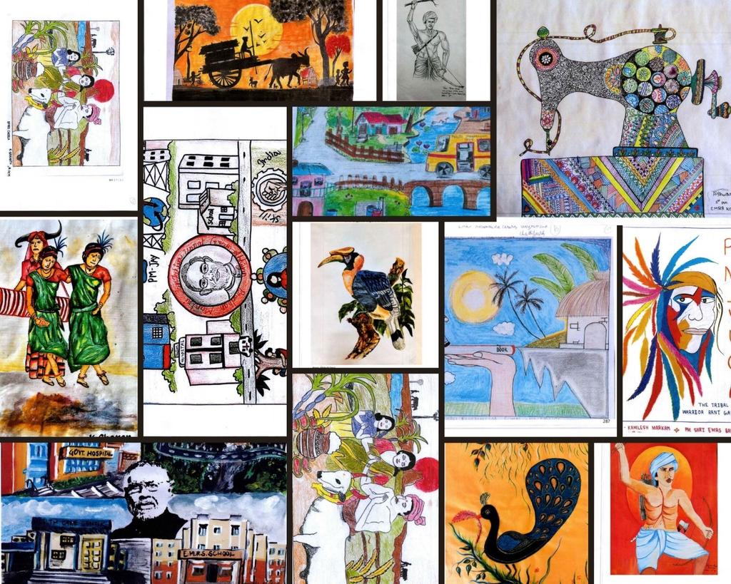 Students from Arunachal Pradesh, Gujarat, Himachal Pradesh, Karnataka, Madhya Pradesh and Tripura represented EMRS and had an inspiring interaction with the Hon'ble Prime Minister at the event. #BirsaMunda150 #PMJANMAN <a href="/narendramodi/">Narendra Modi</a> <a href="/PMOIndia/">PMO India</a> <a href="/TribalAffairsIn/">Ministry of Tribal Affairs, Govt. of India</a>