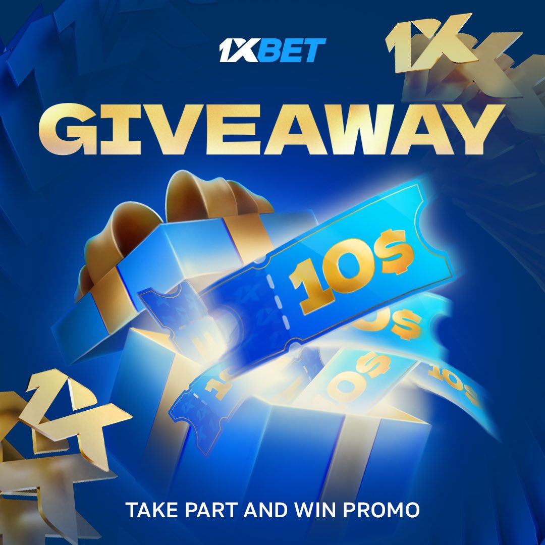 7️⃣ days = 7️⃣ challenges from 1xBet! 🤩

Follow <a href="/1xBet_Eng/">1хBet</a>, press ❤️ on this post, take part in our contests and win promo codes 🎁

First challenge stars right now:
Just write a comment and invite your friends to take part in it! 

Don’t forget to write your ID

LET’S GET IT