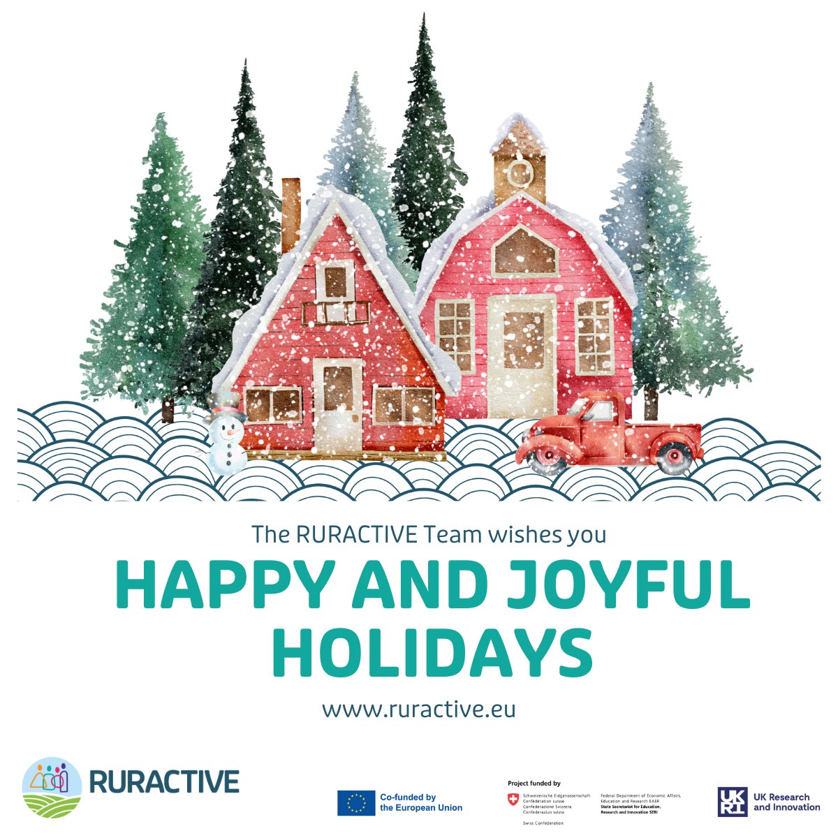 Ruractive_EU (@ruractive_eu) on Twitter photo A busy year is coming to an end. The entire team would like to thank you for your contributions to bringing our ambitions to fruition & following our developments attentively. We wish you a restful, healthy & happy holiday season!
#ruralinnovation <a href="/HorizonEU/">Horizon Europe 🇪🇺</a> <a href="/REA_research/">European Research Executive Agency</a> A busy year is coming to an end. The entire team would like to thank you for your contributions to bringing our ambitions to fruition & following our developments attentively. We wish you a restful, healthy & happy holiday season!
#ruralinnovation <a href="/HorizonEU/">Horizon Europe 🇪🇺</a> <a href="/REA_research/">European Research Executive Agency</a>