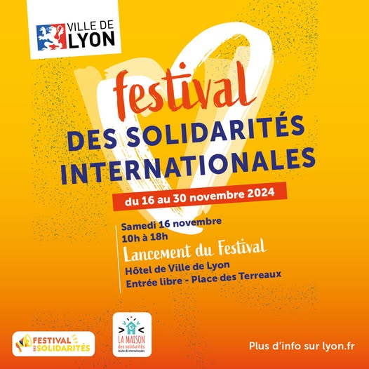 🌍<a href="/forumrefugies/">Forum réfugiés</a> sera présent demain au Festival des #solidarités dans l'espace "Accueillir et intégrer" de 10h à 18h à l'Hôtel de <a href="/villedelyon/">Ville de Lyon</a>, pour présenter ses actions et #sensibiliser sur les thèmes de l'accueil, la #protection et l'#intégration des #réfugiés. #Festisol2024
