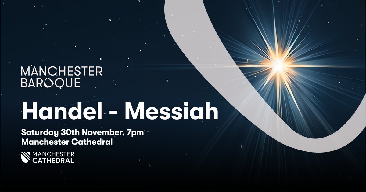 2 weeks to go!
Handel - Messiah
📌Saturday 30th November, 7pm <a href="/ManCathedral/">Manchester Cathedral</a> 
🎟️ticketsource.co.uk/whats-on/manch…