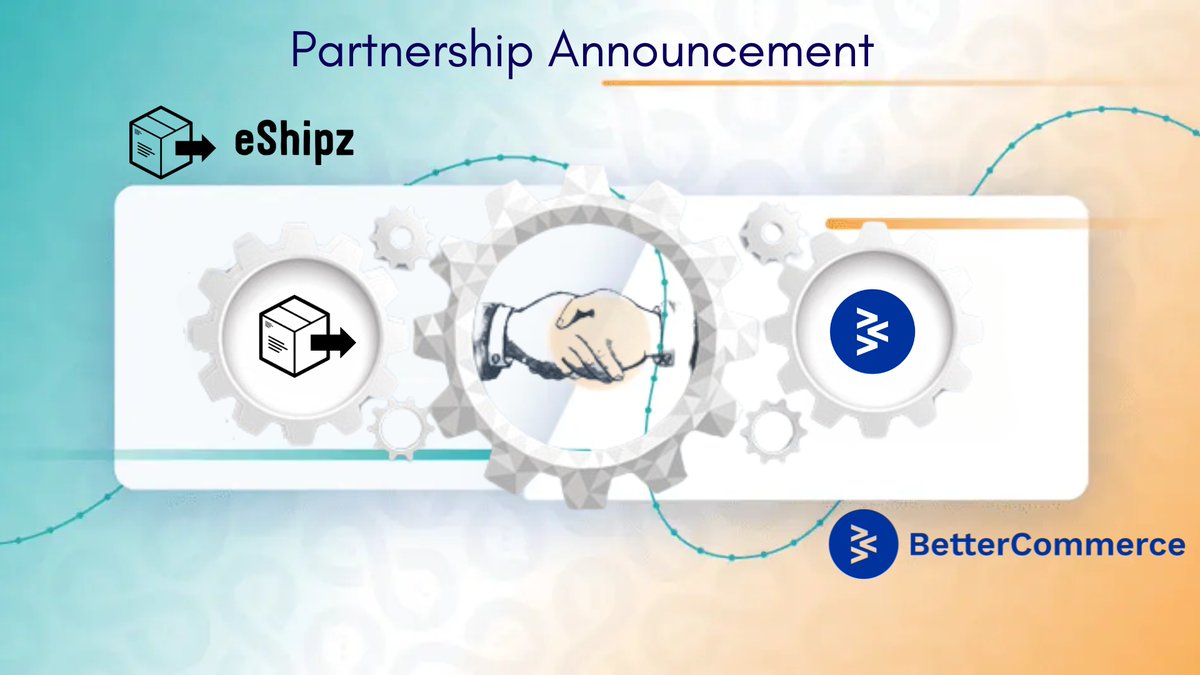 🚀 Exciting news! 🚀

<a href="/eShipz/">eShipz</a> has partnered with <a href="/BetterCommerce/">Better Commerce</a> to bring seamless logistics automation to eCommerce! 

Stay tuned for more updates! 🌐 lnkd.in/gB-CnMQG

#Partnership #eCommerce #LogisticsAutomation #eShipz #BetterCommerce #SupplyChain #Innovation