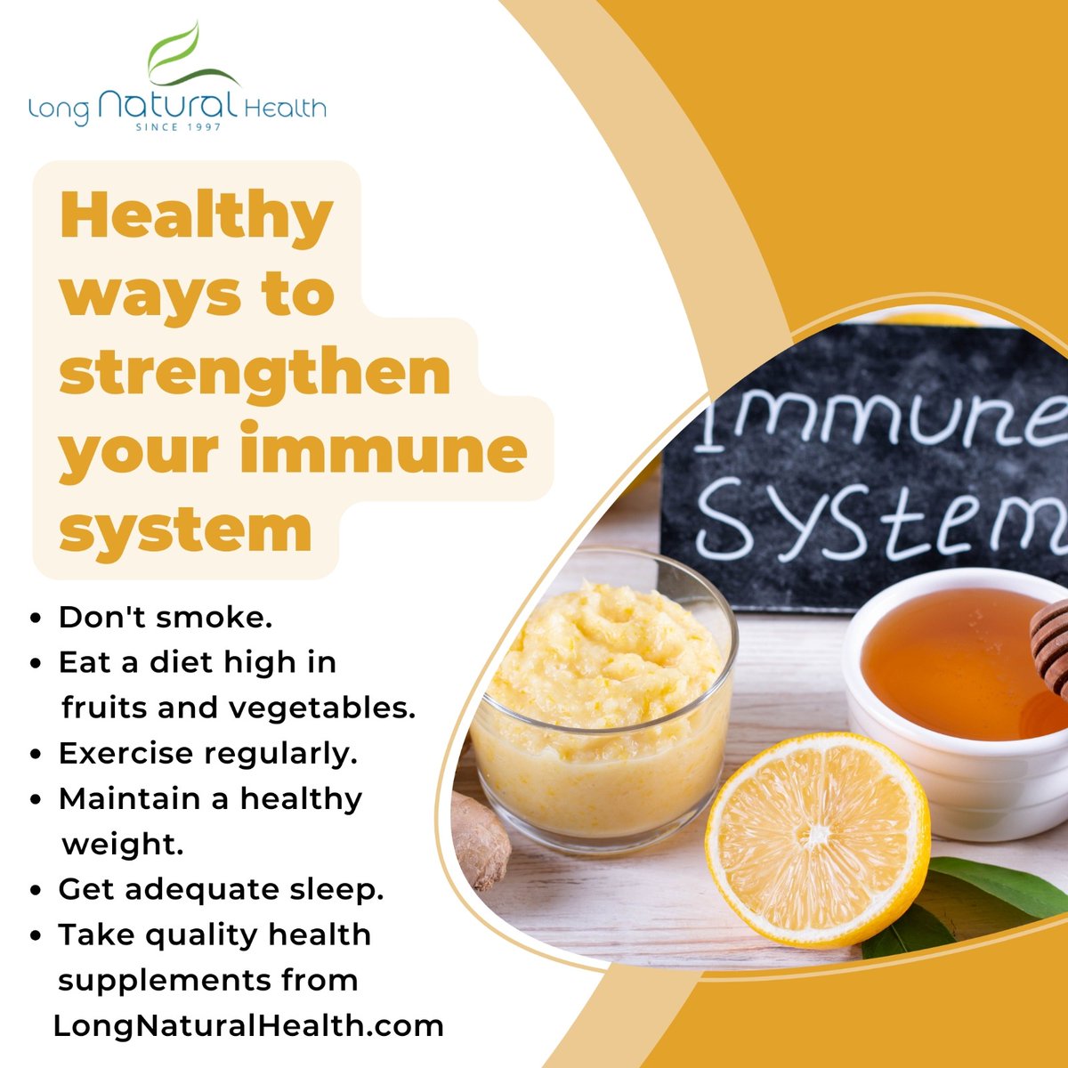 LongNHealth's tweet image. Strong immune system, strong life! 💪 Boost your wellness by making healthy choices every day
.
.
#longnaturalhealth #supplementstore #supplements #supplementsthatwork #supplementshop #nutrition