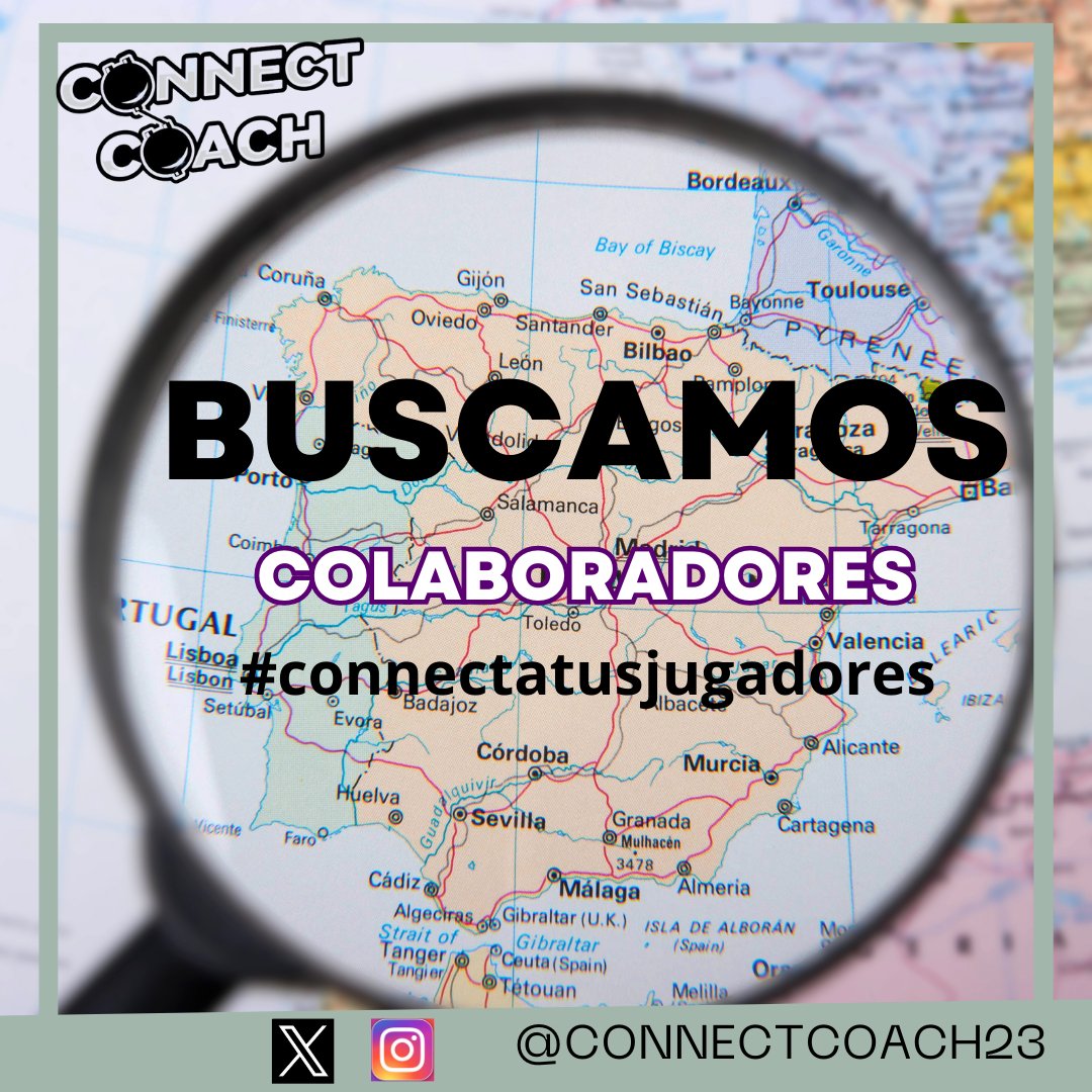 📢 Ey, si si, tú!! Si eres una persona  honesta, empática, perseverante, apasionada... En CONNECT-COACH🔎 te estamos buscando!! Más información por privado. Se agradece difusión🔄 para que llegue al mayor número de compañer@s🤗⚽👏🏽 #connectatusjugadores