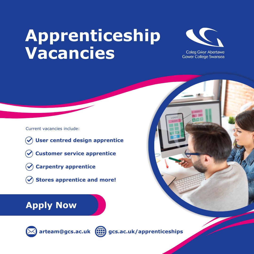 Looking to kickstart your career or change career path? 👀

We have a range of apprenticeship vacancies currently open on our website, providing you with the perfect opportunity to earn a wage whilst gaining industry experience!

Apply ➡️ ow.ly/yY5P50U54ns