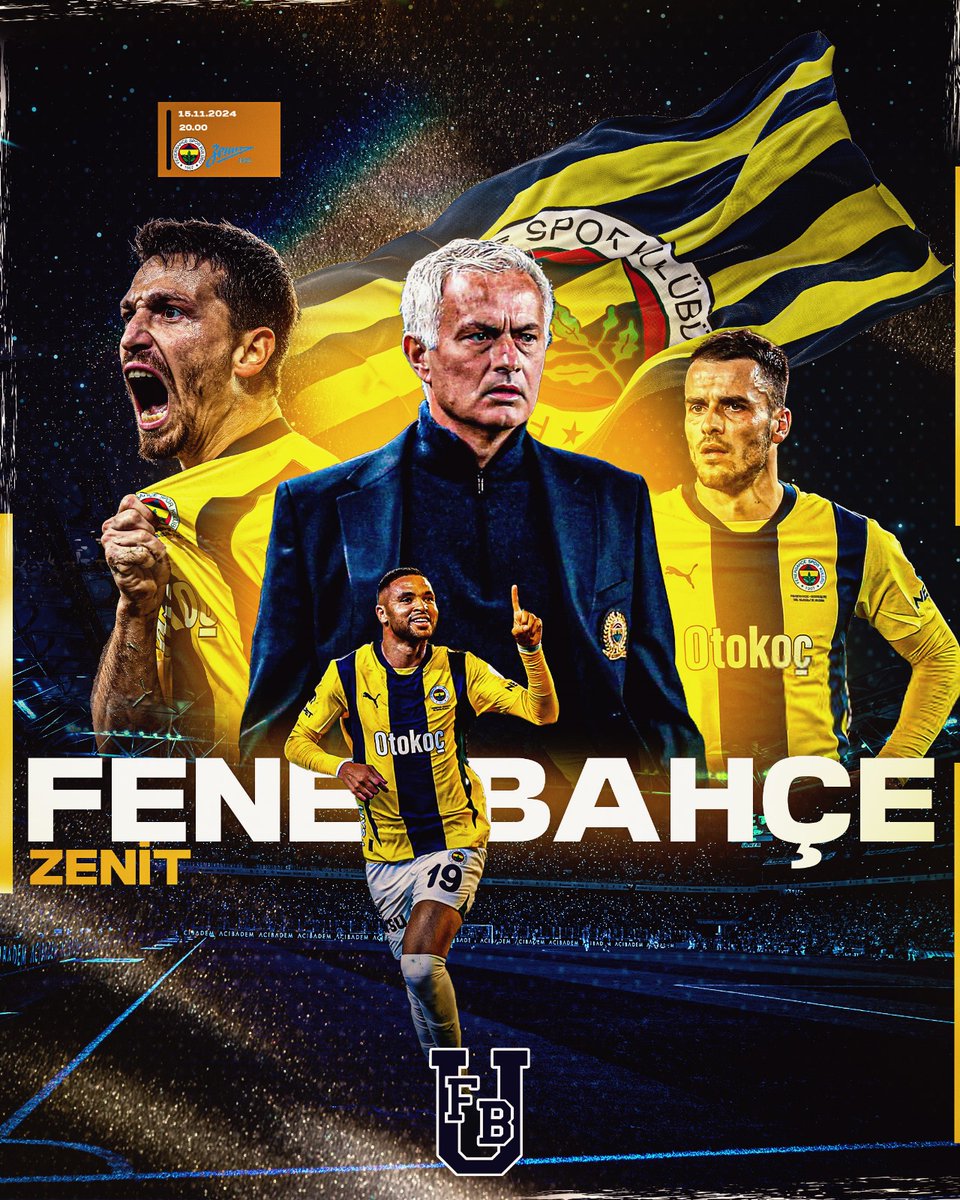 1907unifeb's tweet photo. 🏆 Hazırlık Maçı
⚽️ Fenerbahçe - Zenit
🏟️ Ülker Stadyumu
🕖 20.00
#FenerinMaçıVar
#FBvZNT
#ÇubukluRuhuyla https://t.co/9YwQ4LGw1P